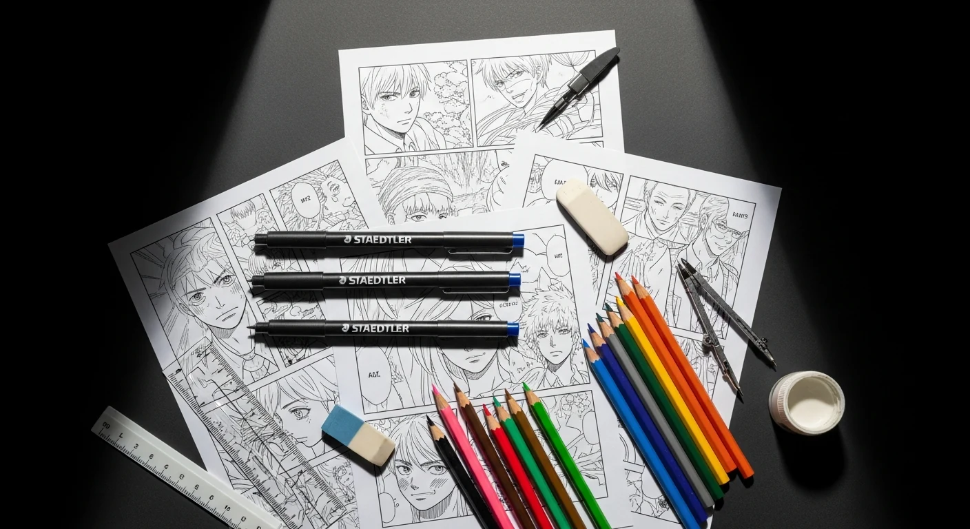 Coloriage manga à imprimer 2026 : les meilleurs dessins gratuits